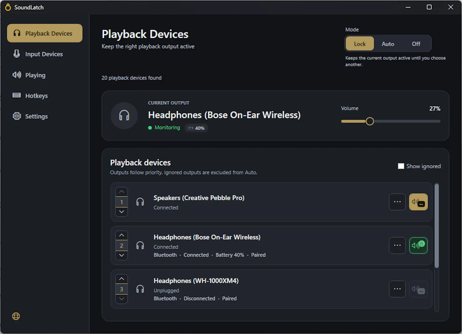 SoundLatch screenshot 1