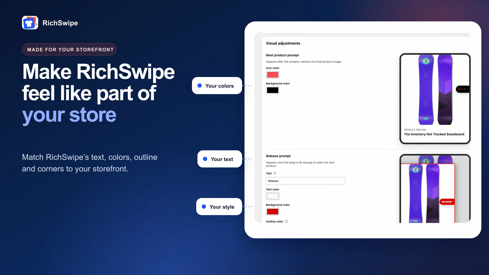 RichSwipe screenshot 4