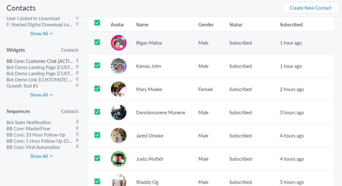 Ecommerce Chatbot Templates gallery image