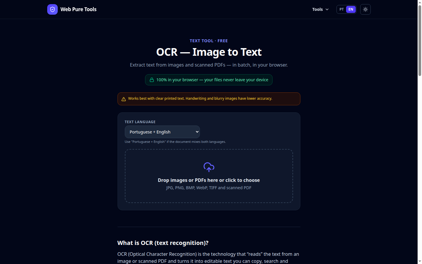Web Pure Tools gallery image