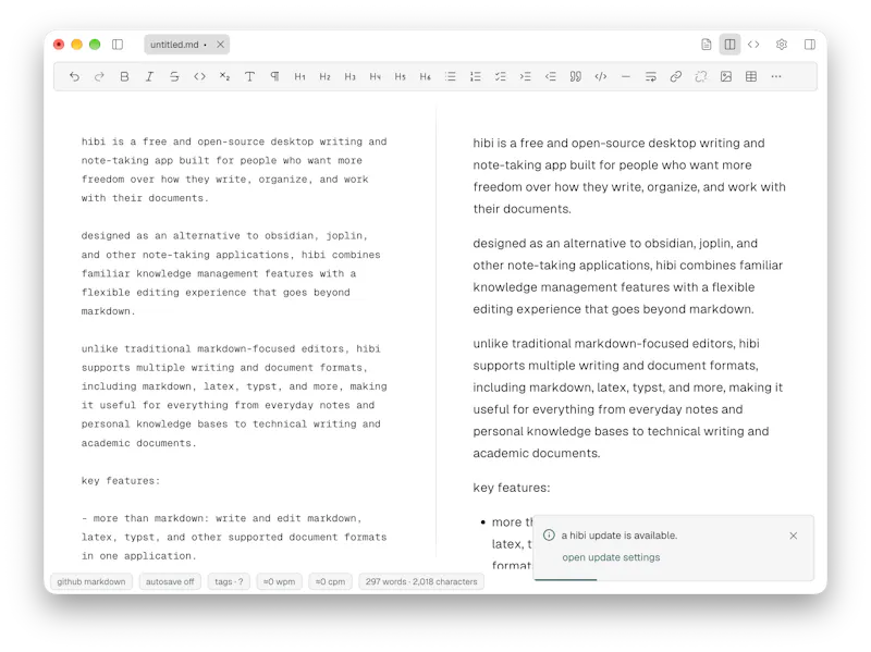 hibi screenshot 3