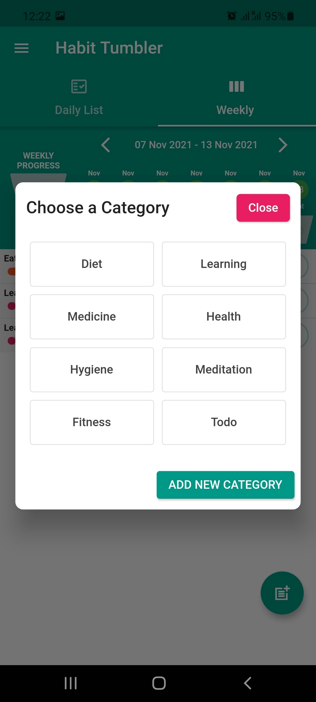 Habit Tumbler - Habit Tracking App gallery image