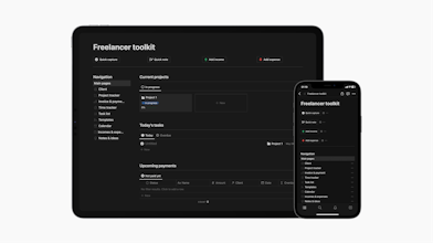 Notion Ultimate Freelancer Toolkit gallery image