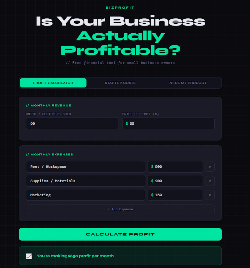 BizProfit screenshot 4