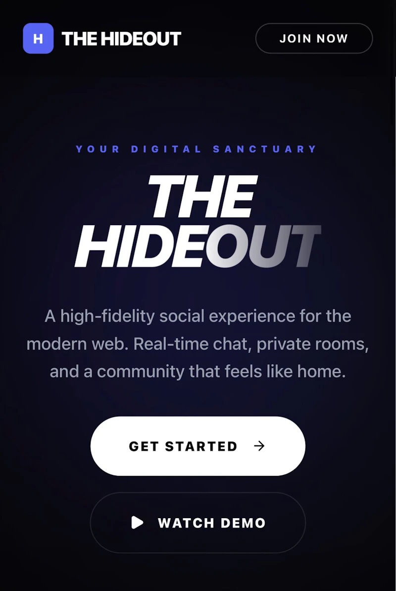 The Hideout screenshot 1