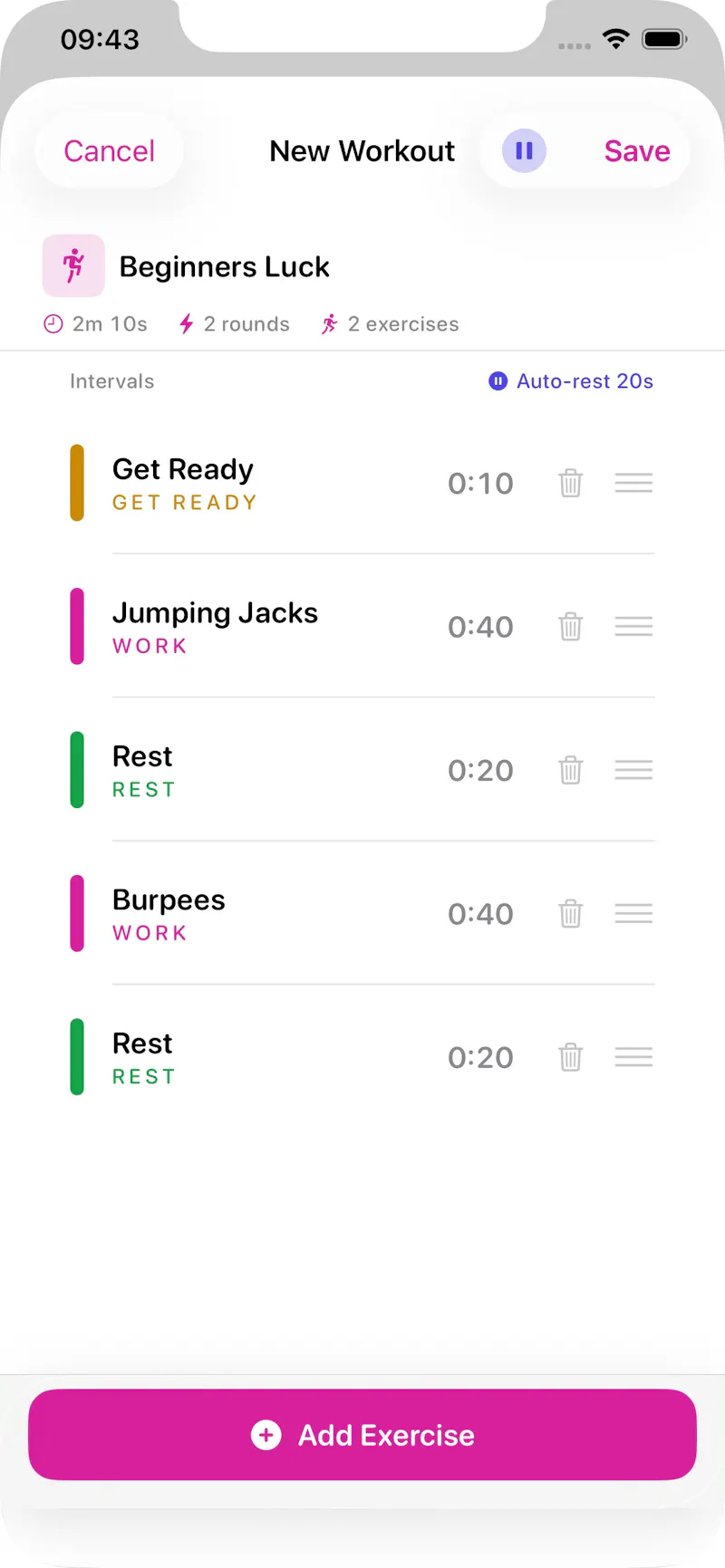SurgeHiit screenshot 4