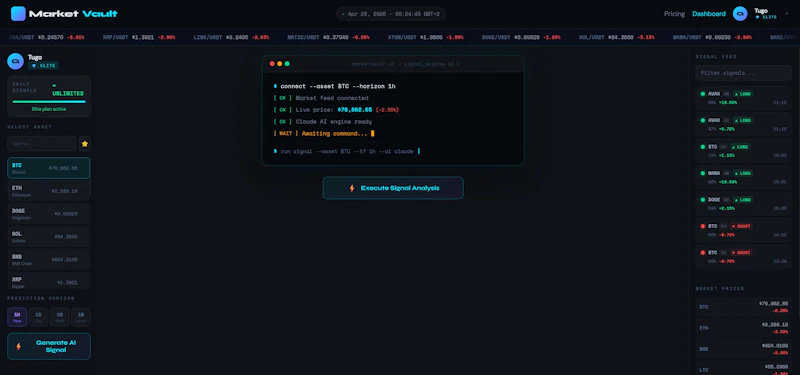 MarketVault screenshot 2