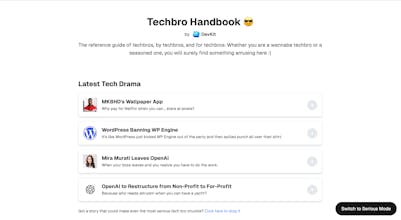 Techbro Handbook gallery image