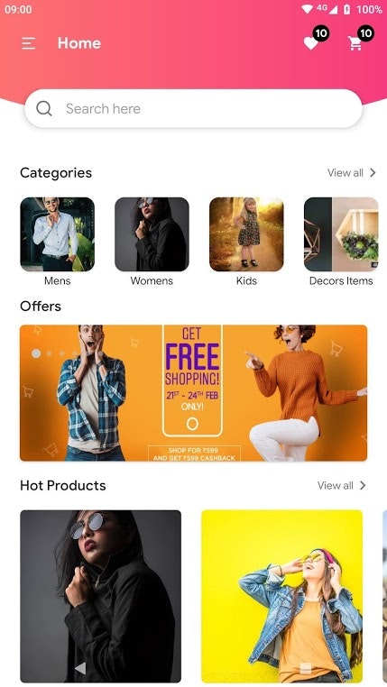 Prokit Android App UI Template Kit gallery image