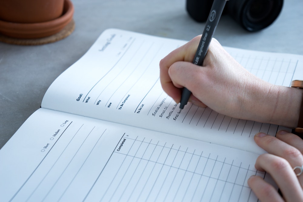 Hustle Stone Paper Planner gallery image