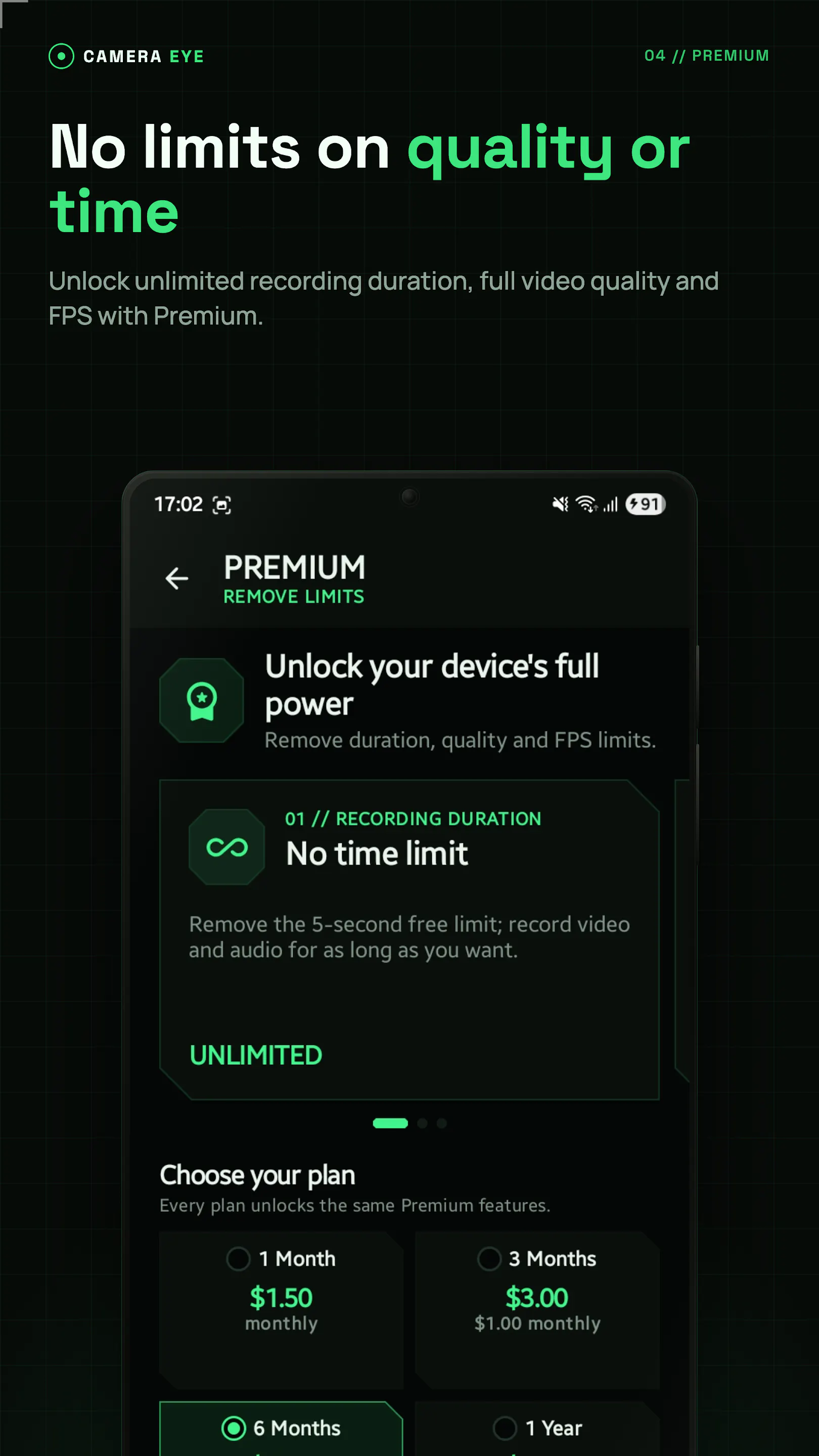 Camera Eye — Background Video Recorder gallery image