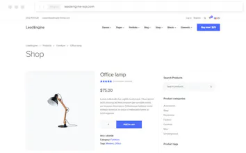 LeadEngine - WordPress Theme gallery image