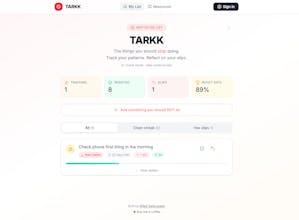 TARKK – Not-To-Do List gallery image