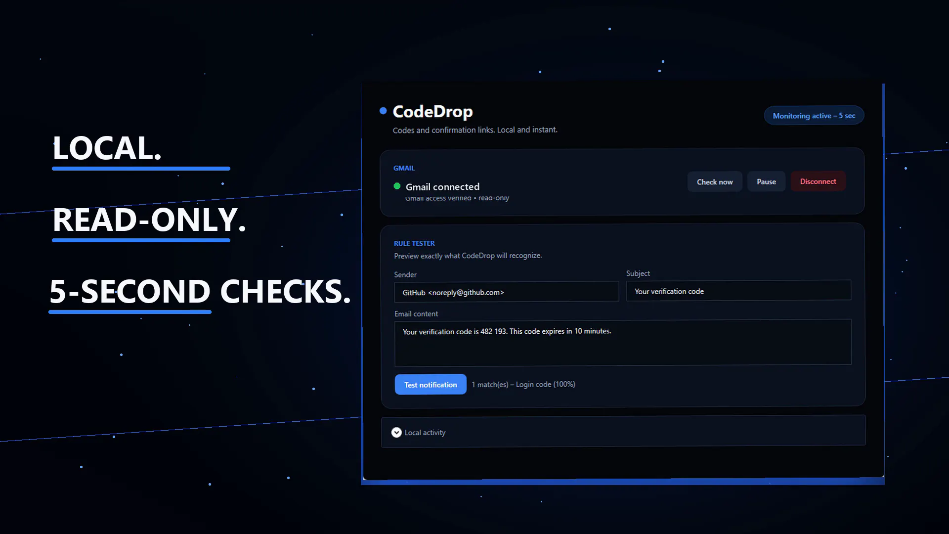 CodeDrop gallery image