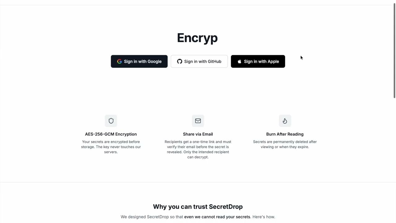 SecretDrop gallery image