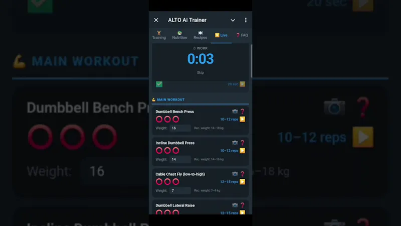 ALTO AI Trainer screenshot 1 (video preview)