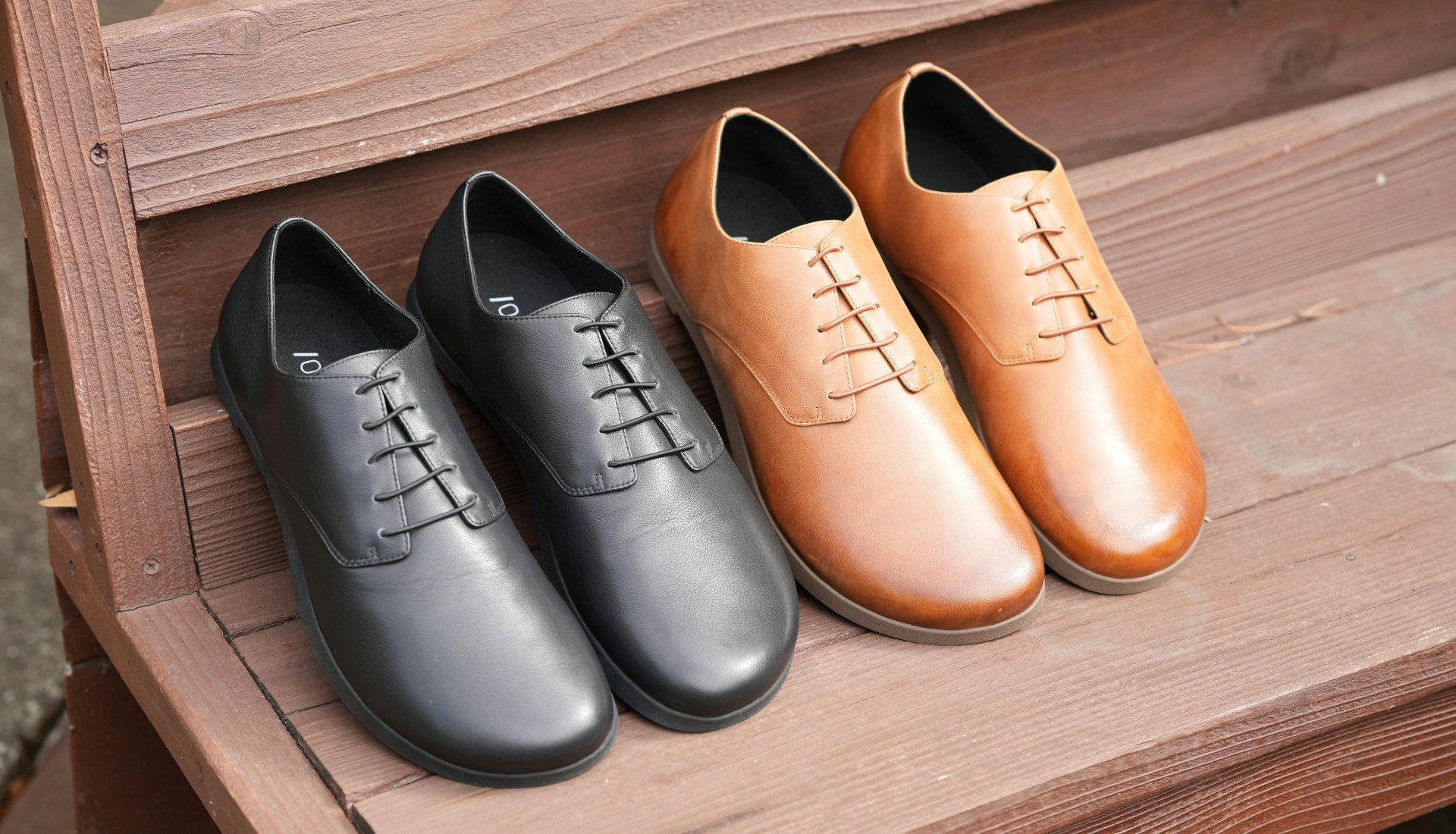 OAKA - Barefoot Dress Shoes - Full Grain Leather Barefoot Dress Shoes 미디어 12