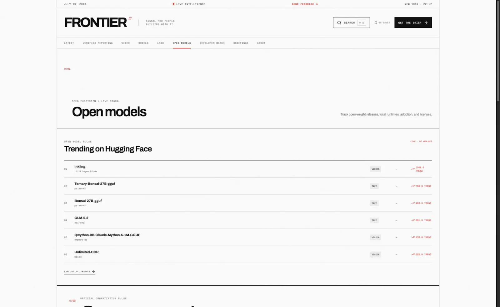 Frontier screenshot 2