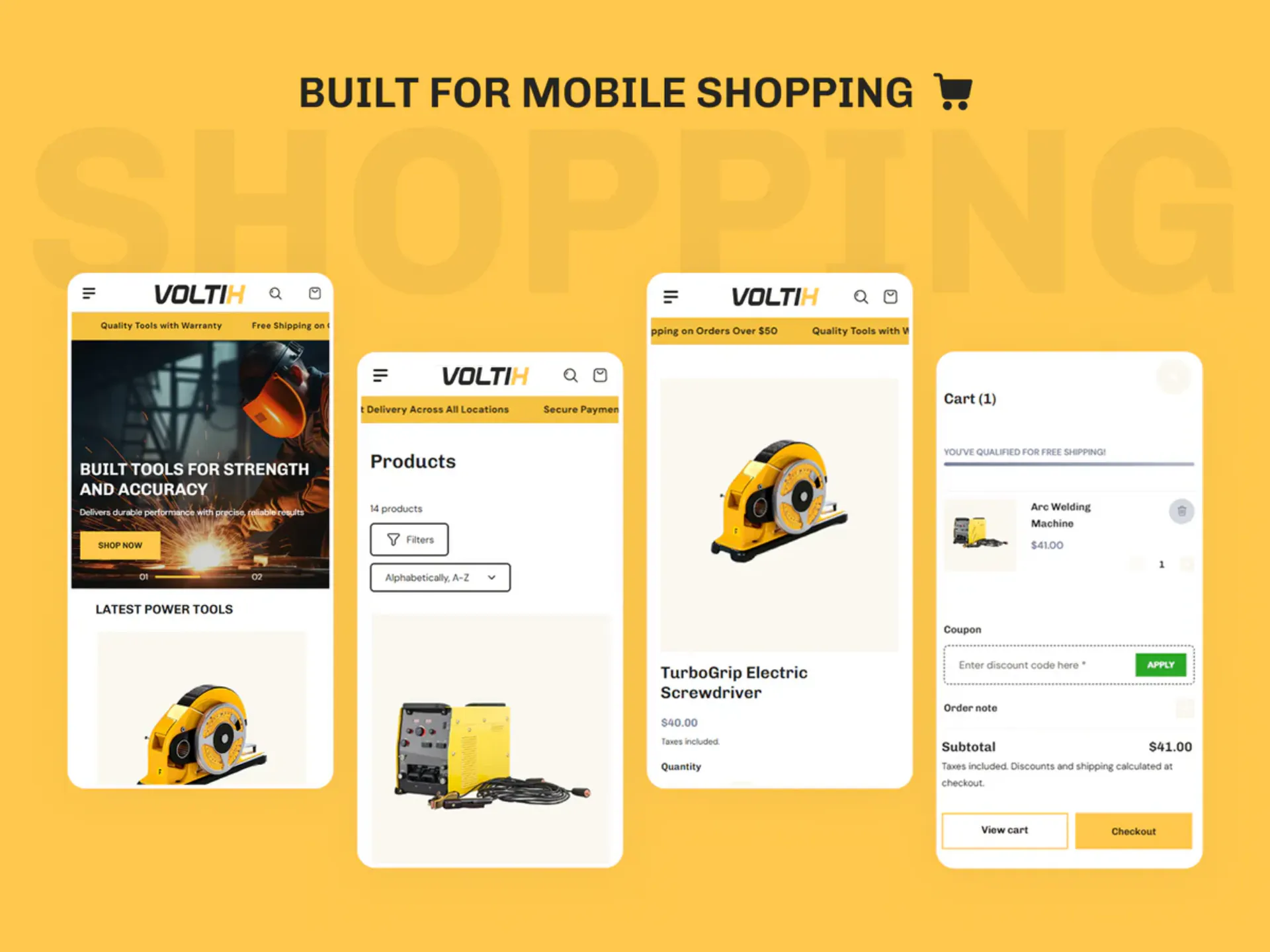 Industrial Shopify Theme gallery image