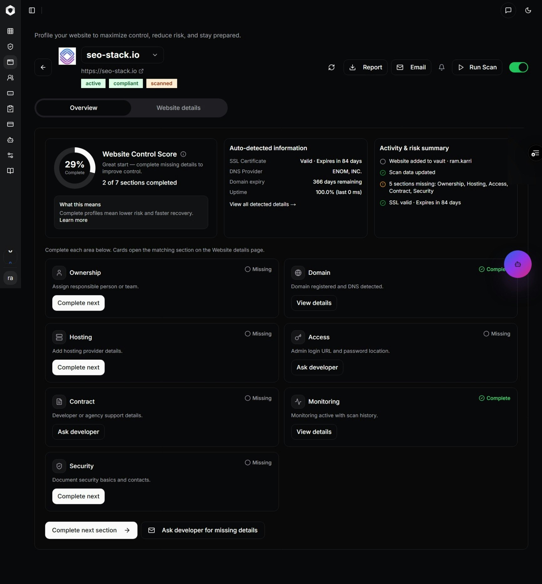 WebVault Pro gallery image