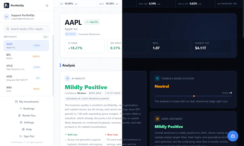 PortfoliQa screenshot 9