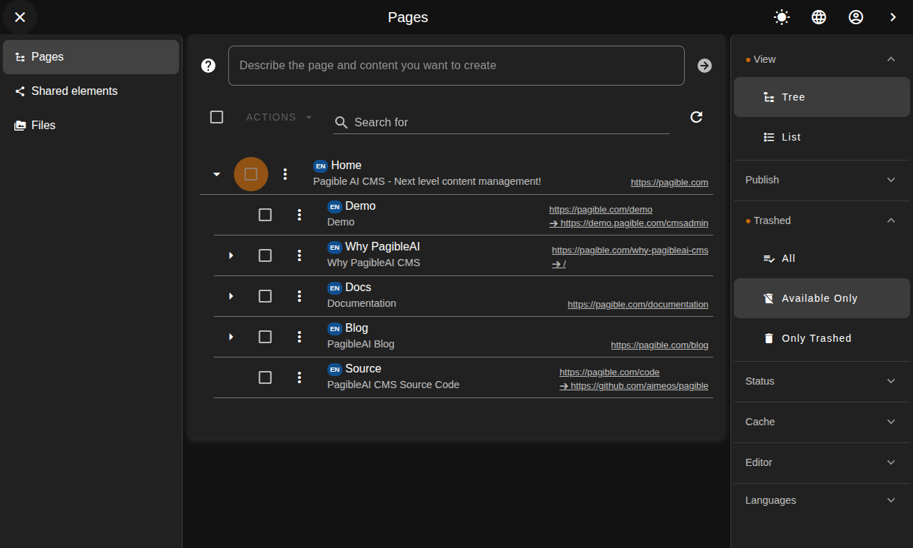 PagibleAI CMS gallery image