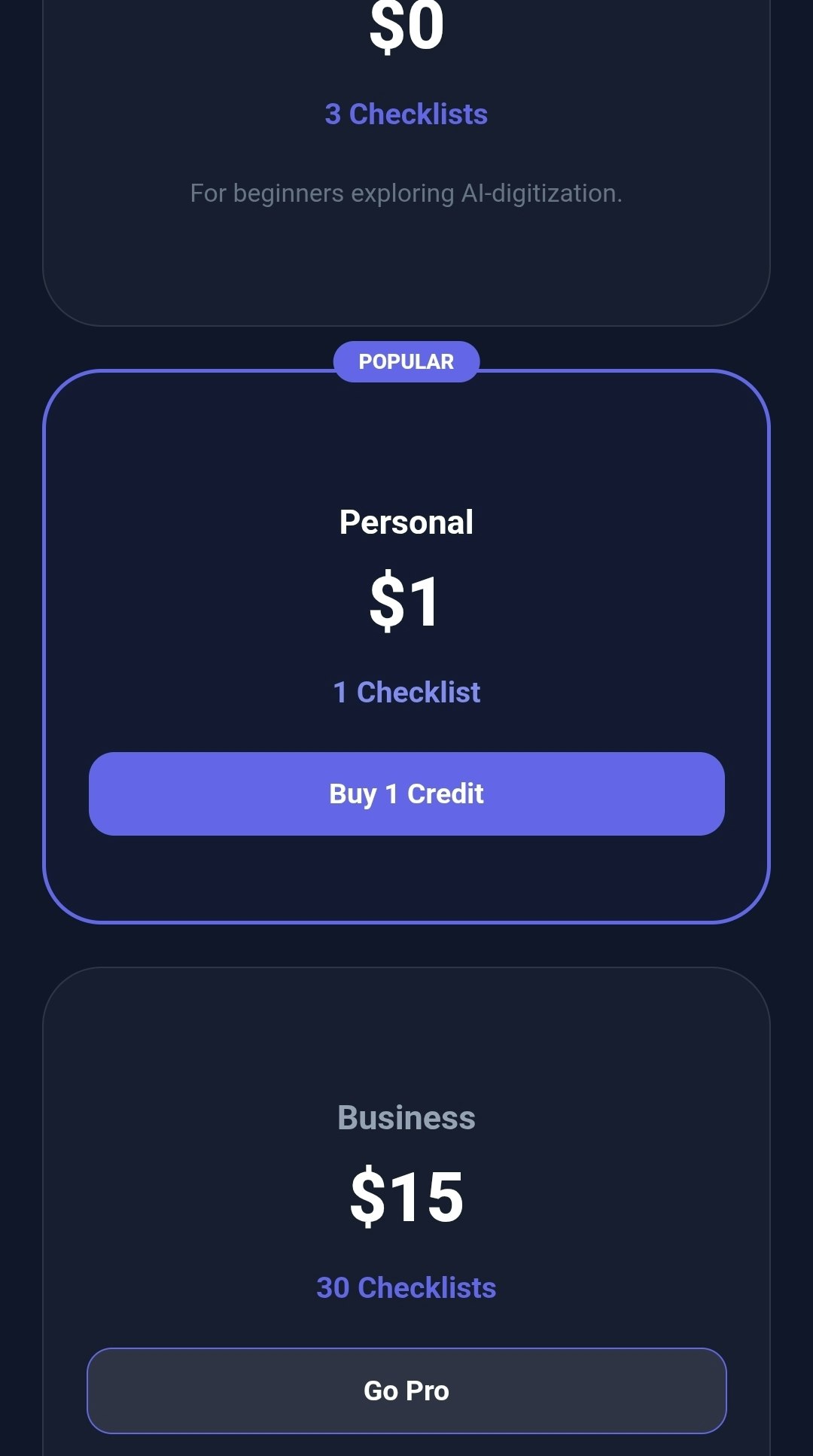 Digital Checklist AI media 4