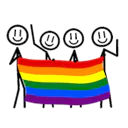 Stickmoji Gay LGBT Stickers