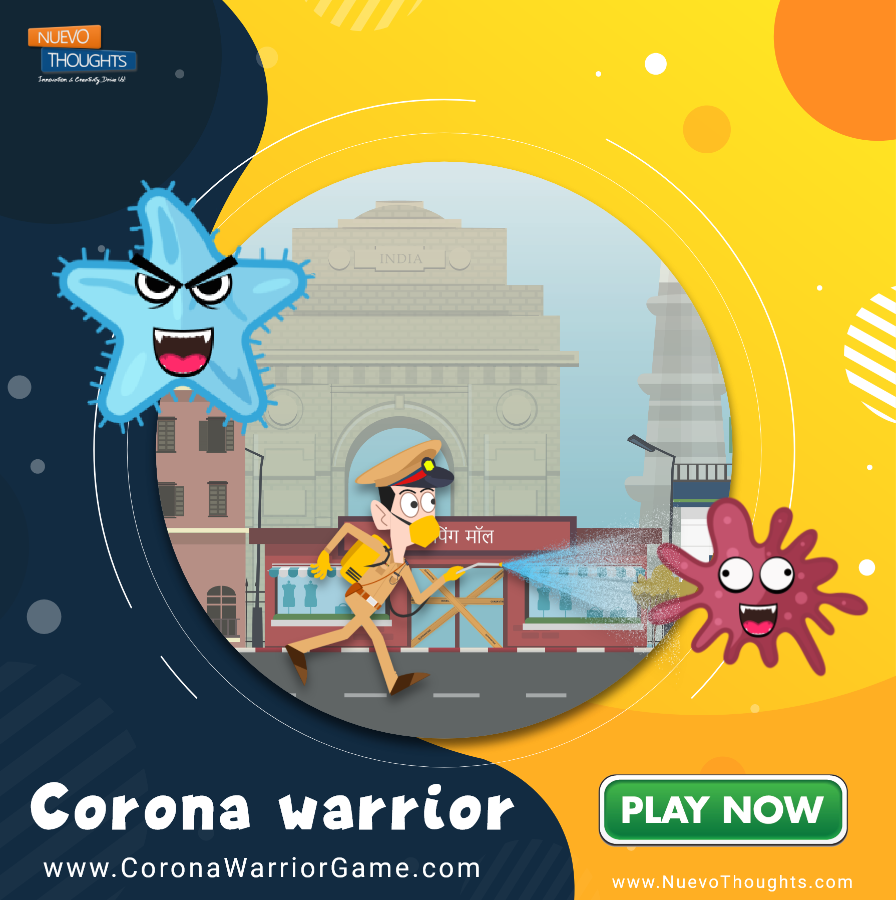 Corona Warrior Game gallery image