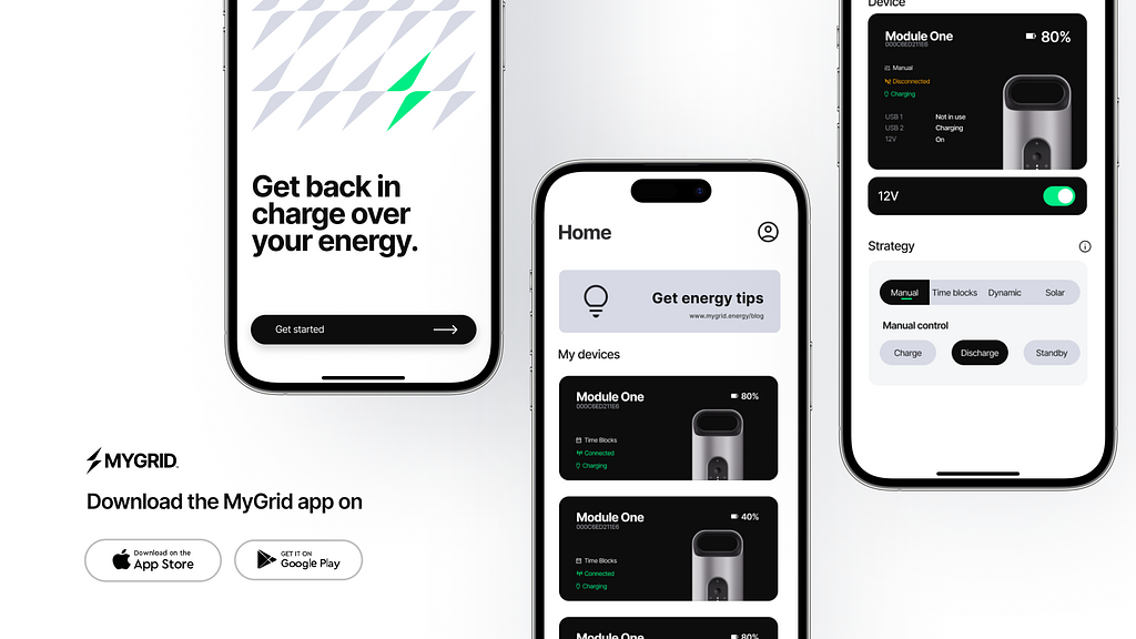 Média MyGrid - moduleOne ™ - Application intelligente de batterie à domicile plug-in pour l'énergie dynamique 4