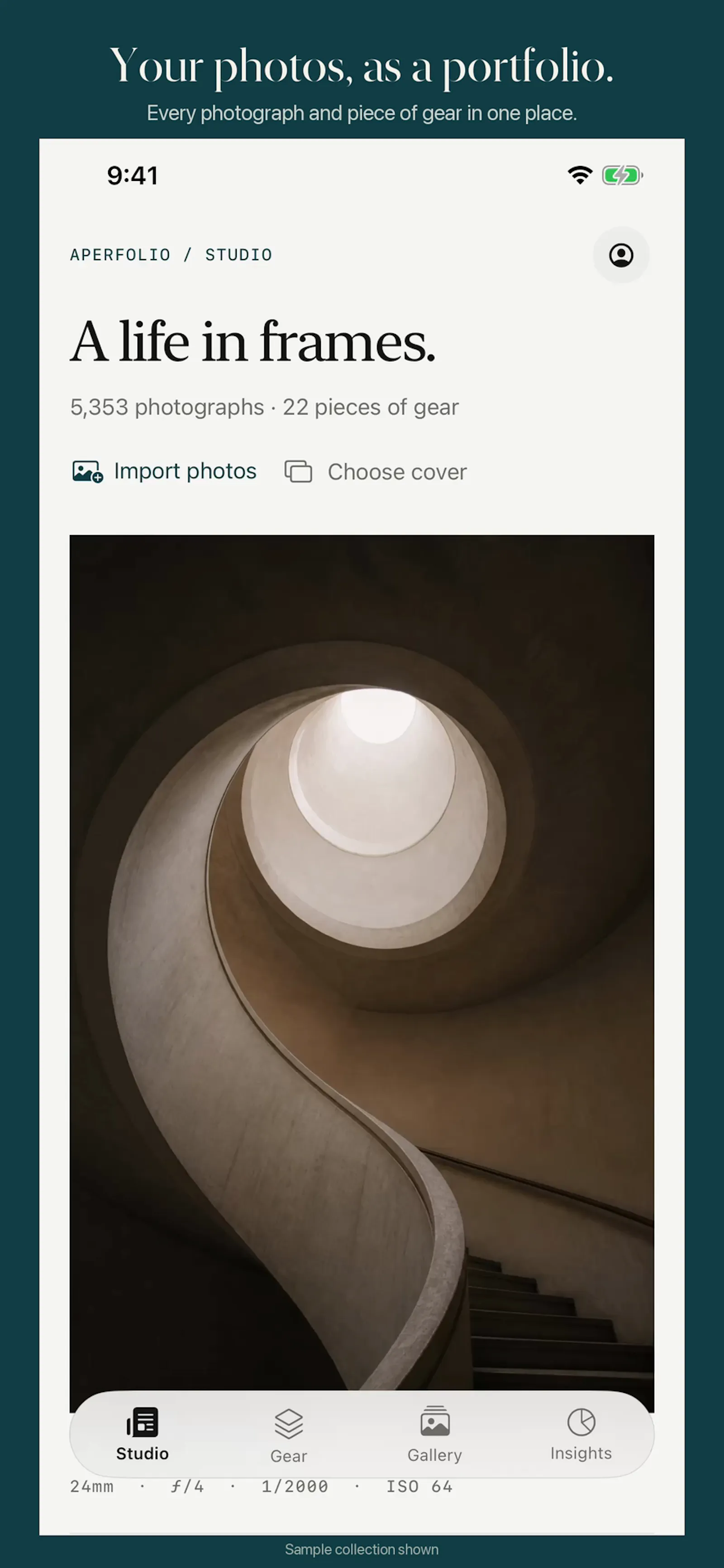 AperFolio screenshot 1