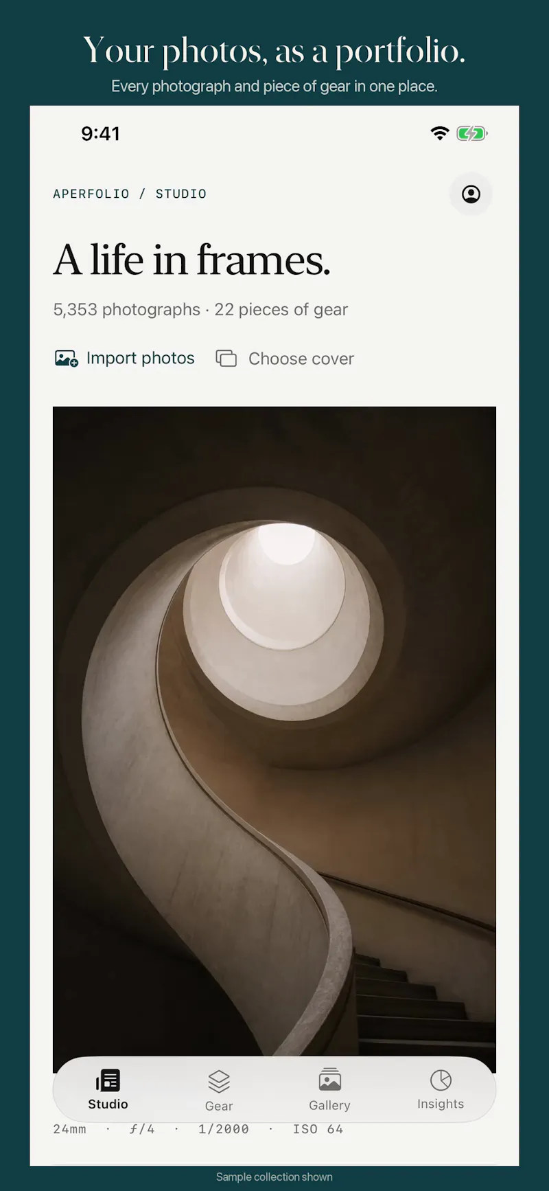 AperFolio screenshot 1