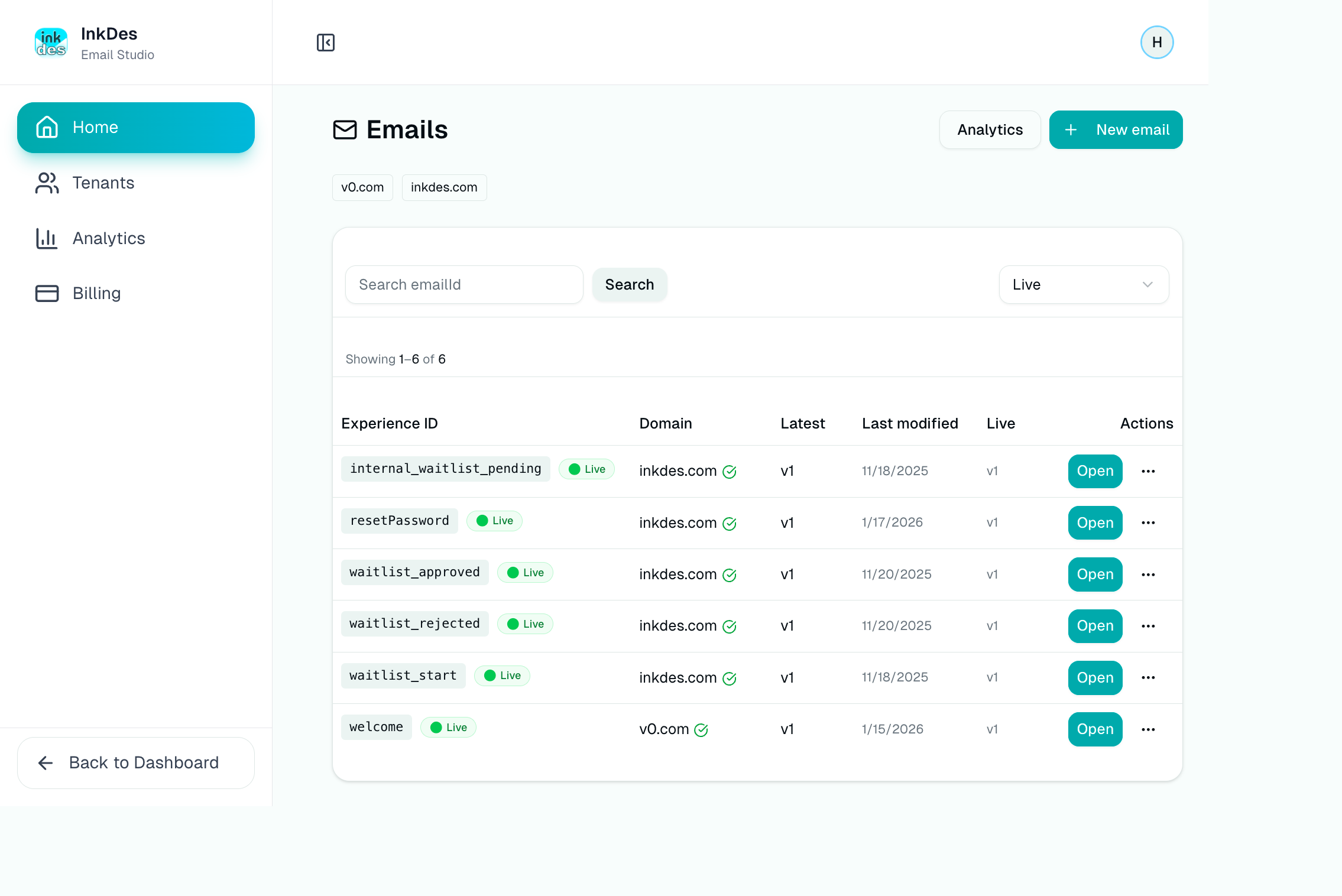 InkDes - Screenshot 2 showing product features and functionality