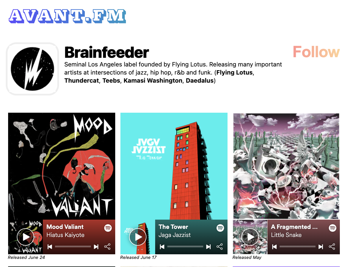 avant.fm gallery image