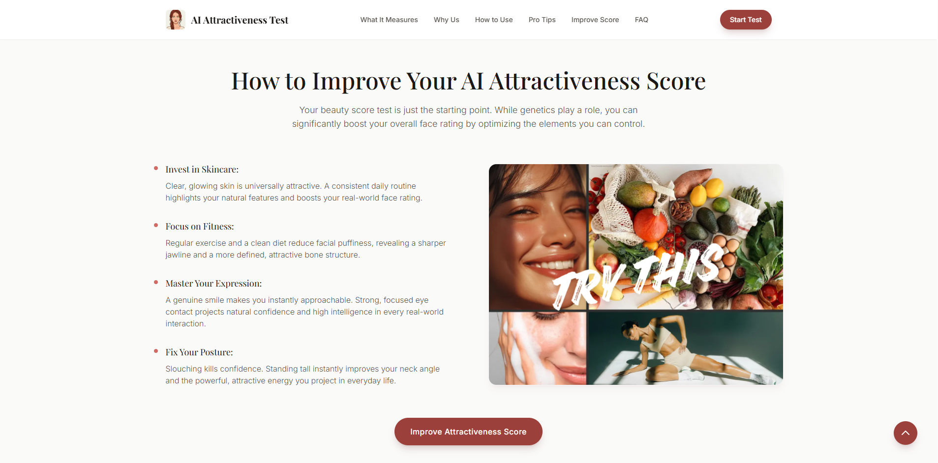 AI Attractiveness Test gallery image