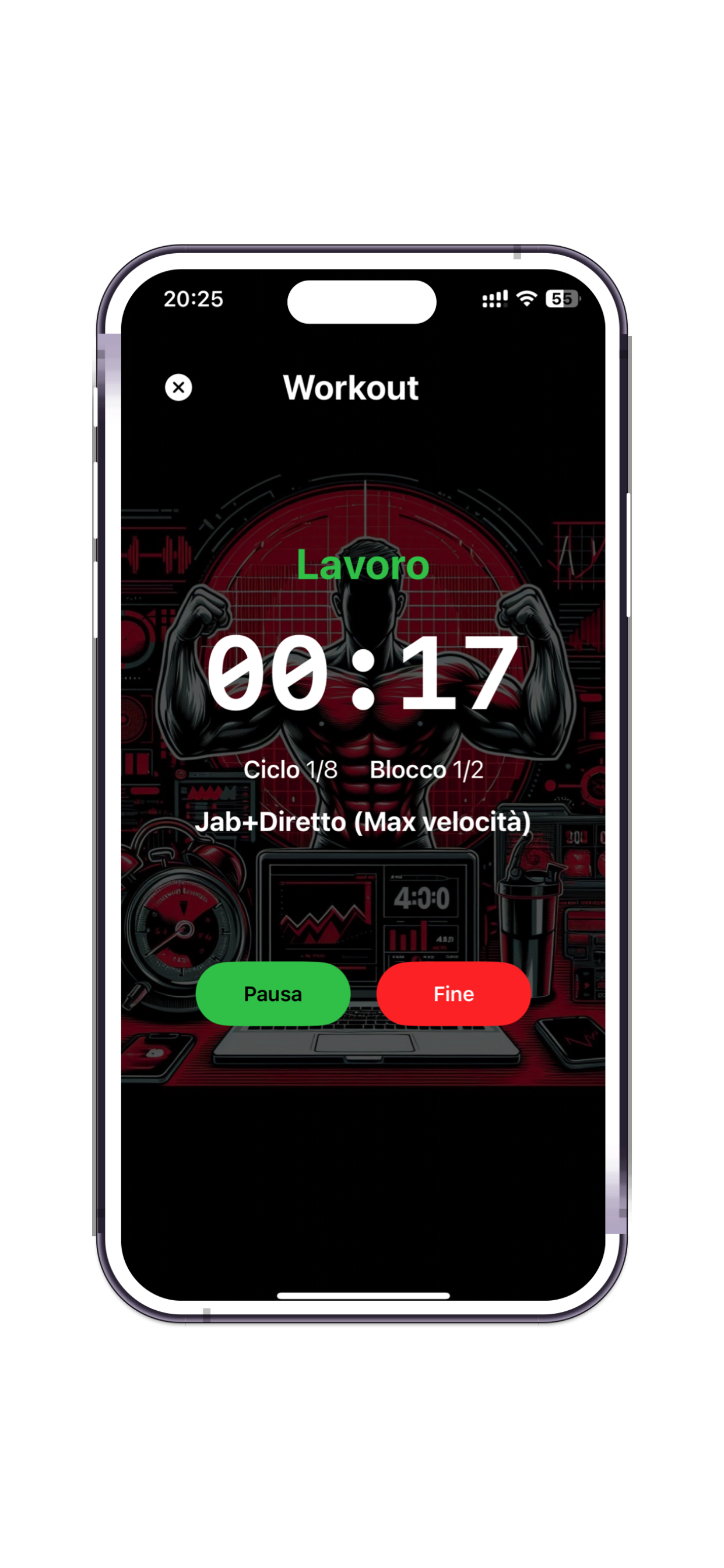 وسائط Tabata Timer - اللياقة ، الرياضة ، hiit 3