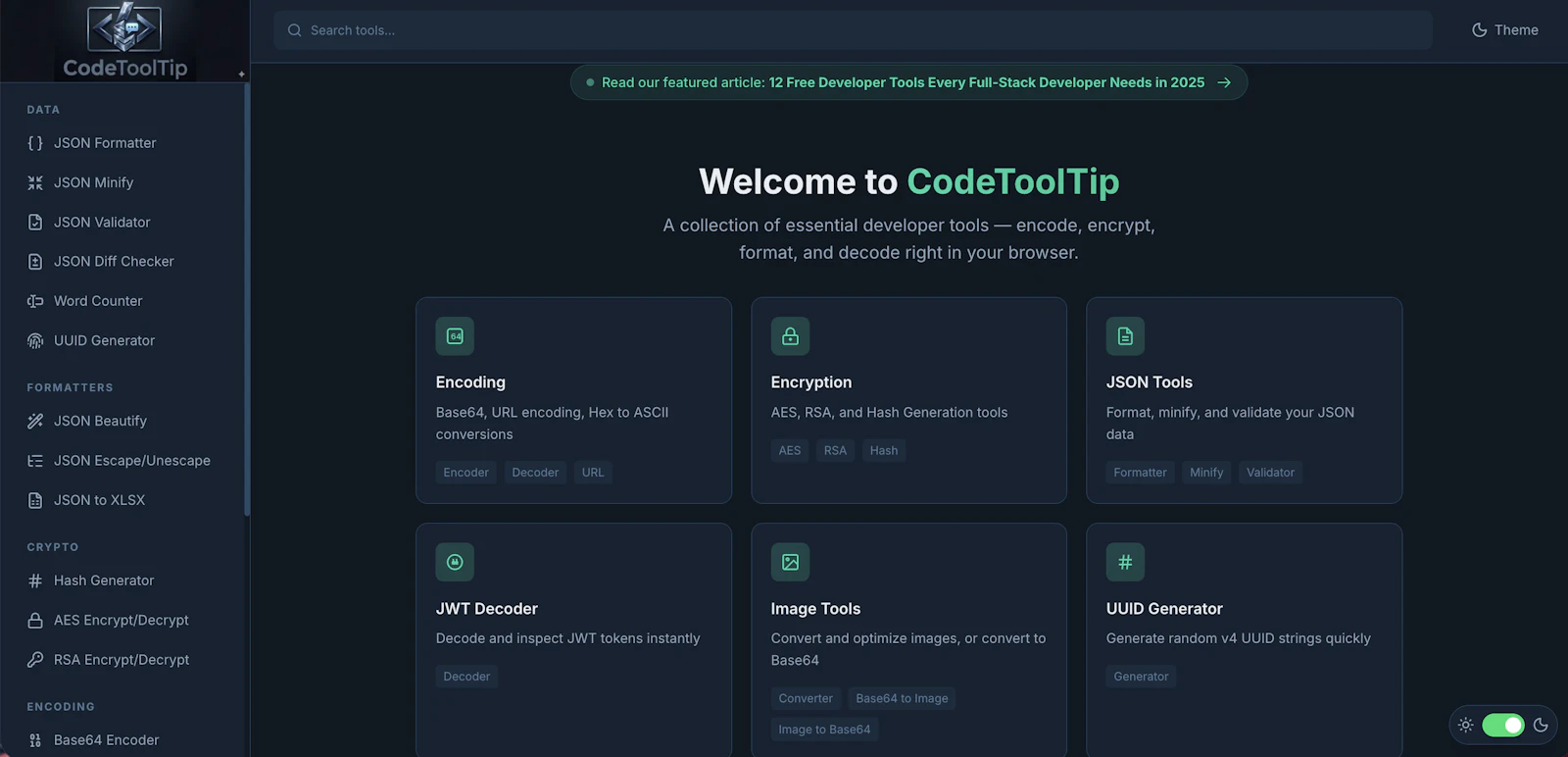 CodeToolTip screenshot 1
