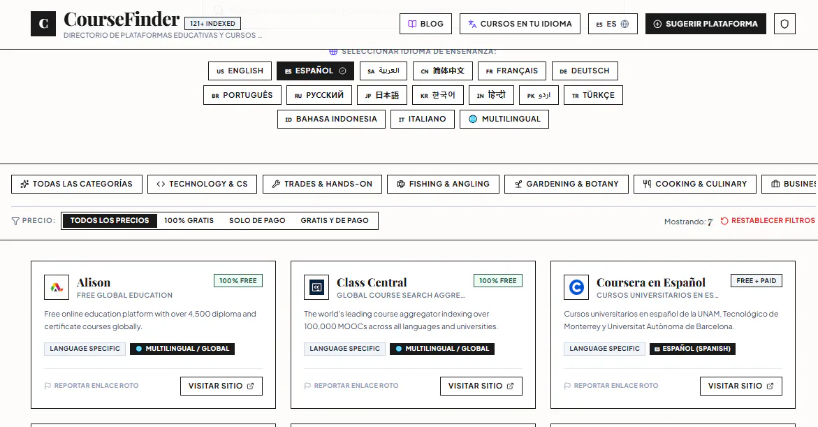 CourseFinder — Online Course Directory gallery image