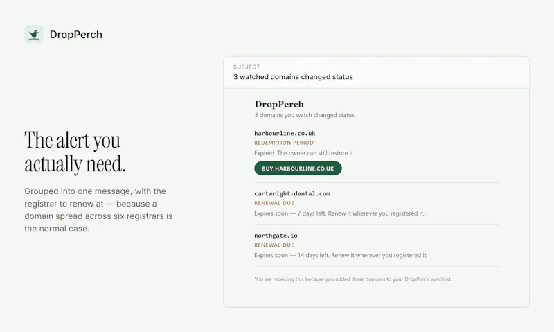 DropPerch screenshot 2