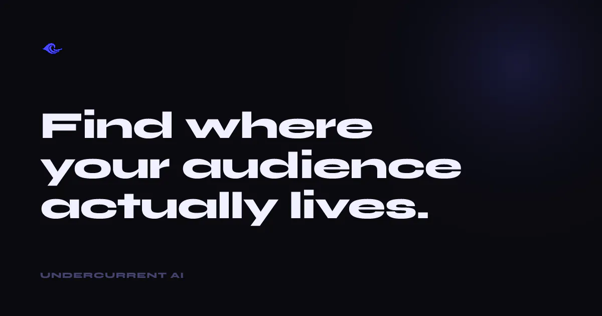 Undercurrent AI product banner