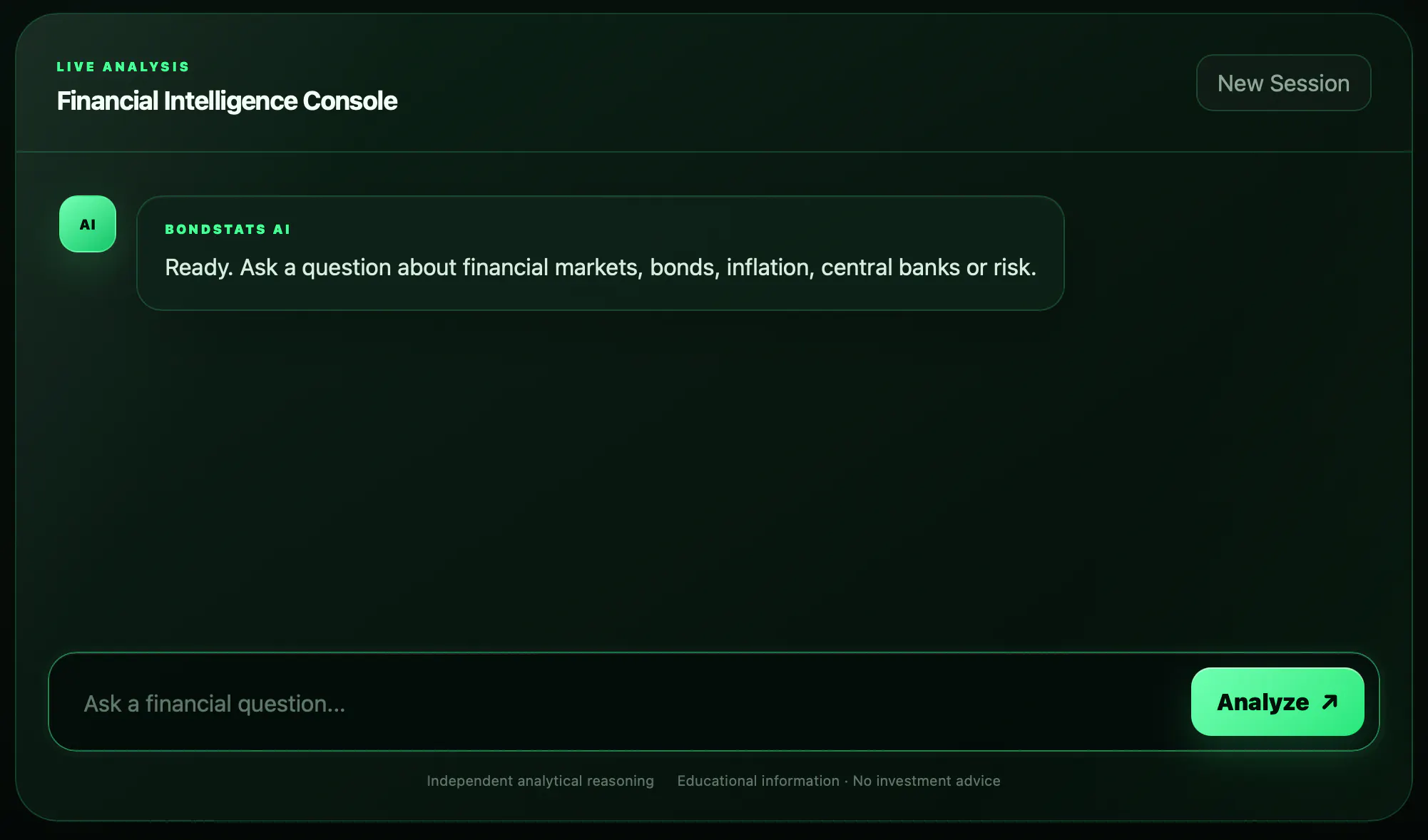 BondStats AI gallery image