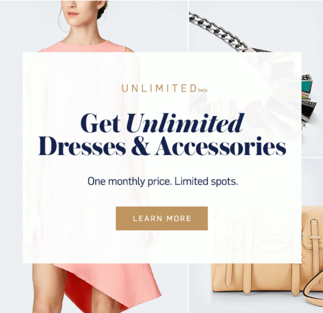 Rent The Runway (RTR) Unlimited