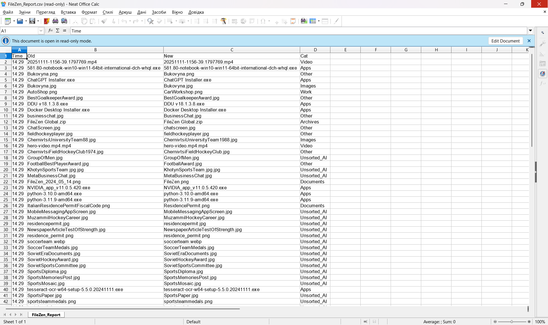 "FileZen: AI File Organizer for Windows" - Screenshot 3 showing product features and functionality