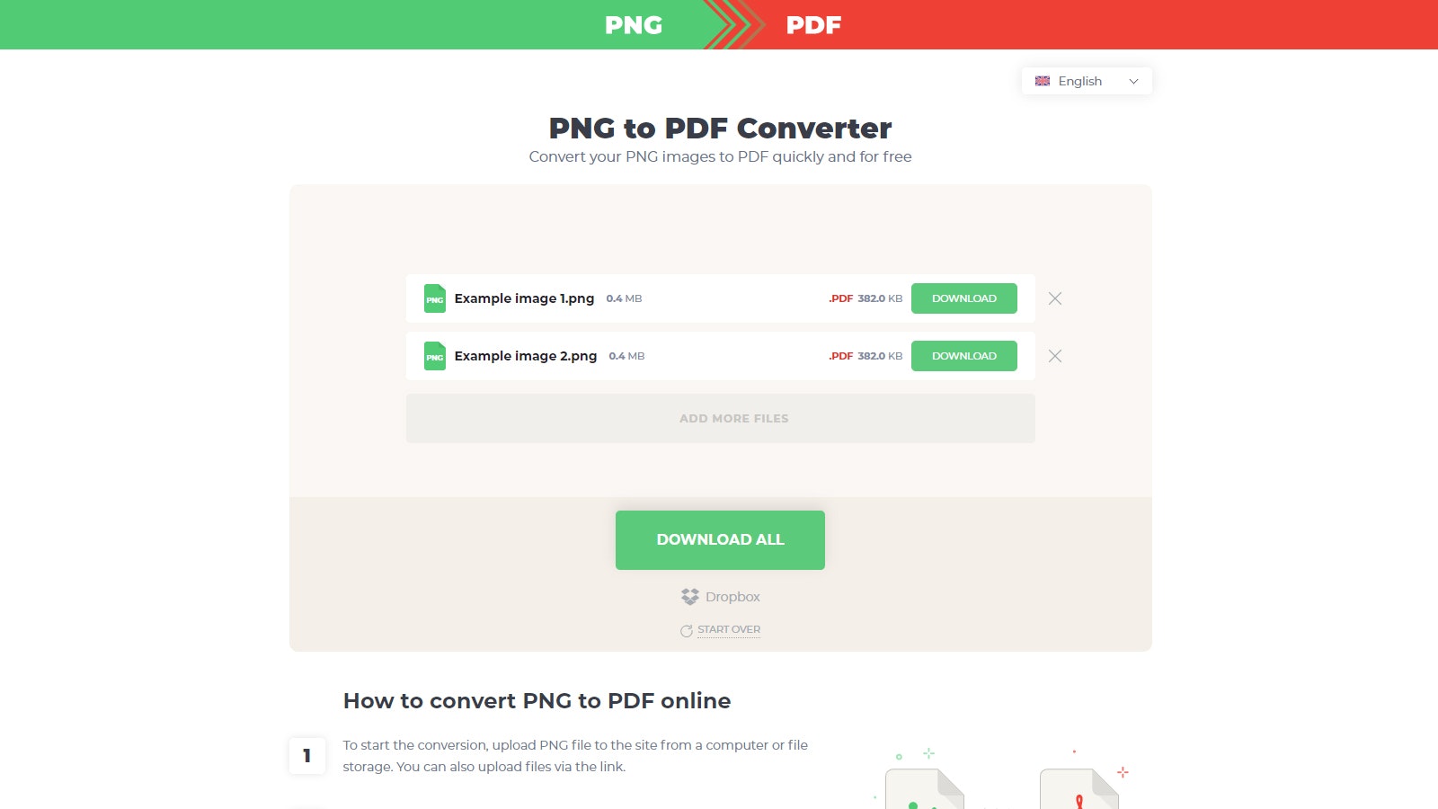 PNG to PDF Converter gallery image