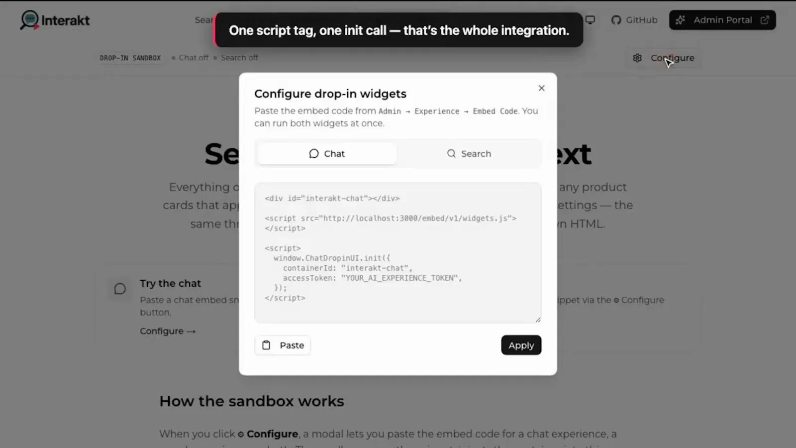 Interakt screenshot 1 (video preview)