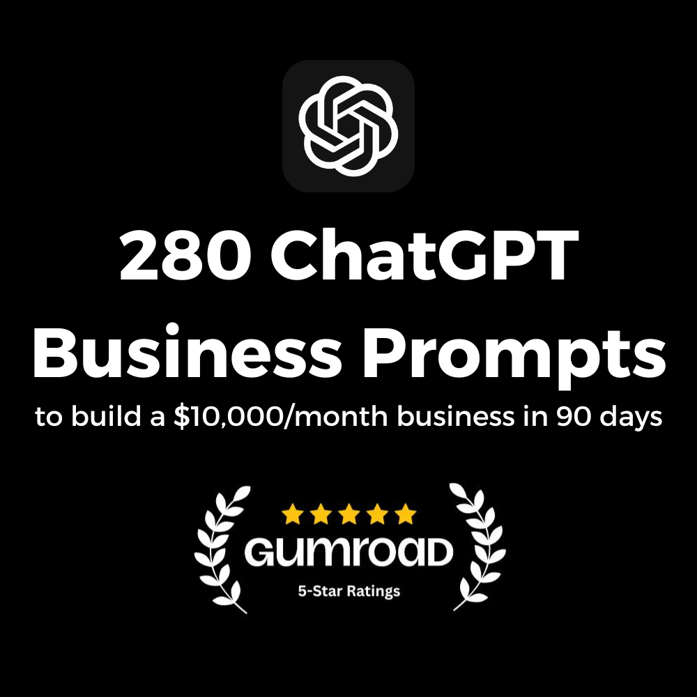 280 ChatGPT Business Prompts logo