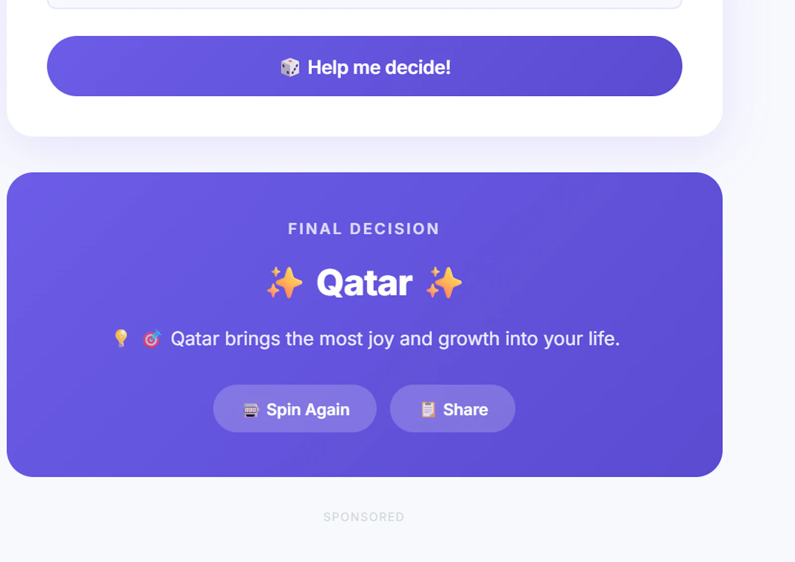 Decision Help screenshot 5