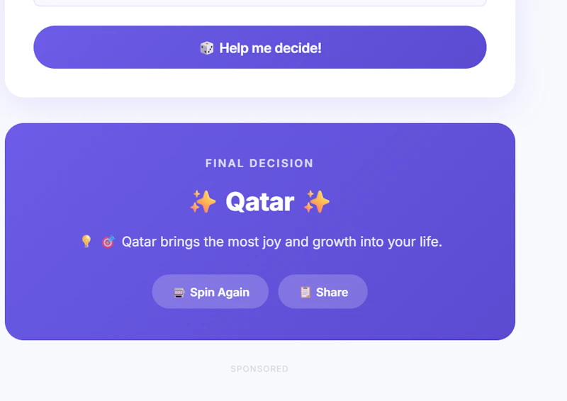 Decision Help screenshot 5
