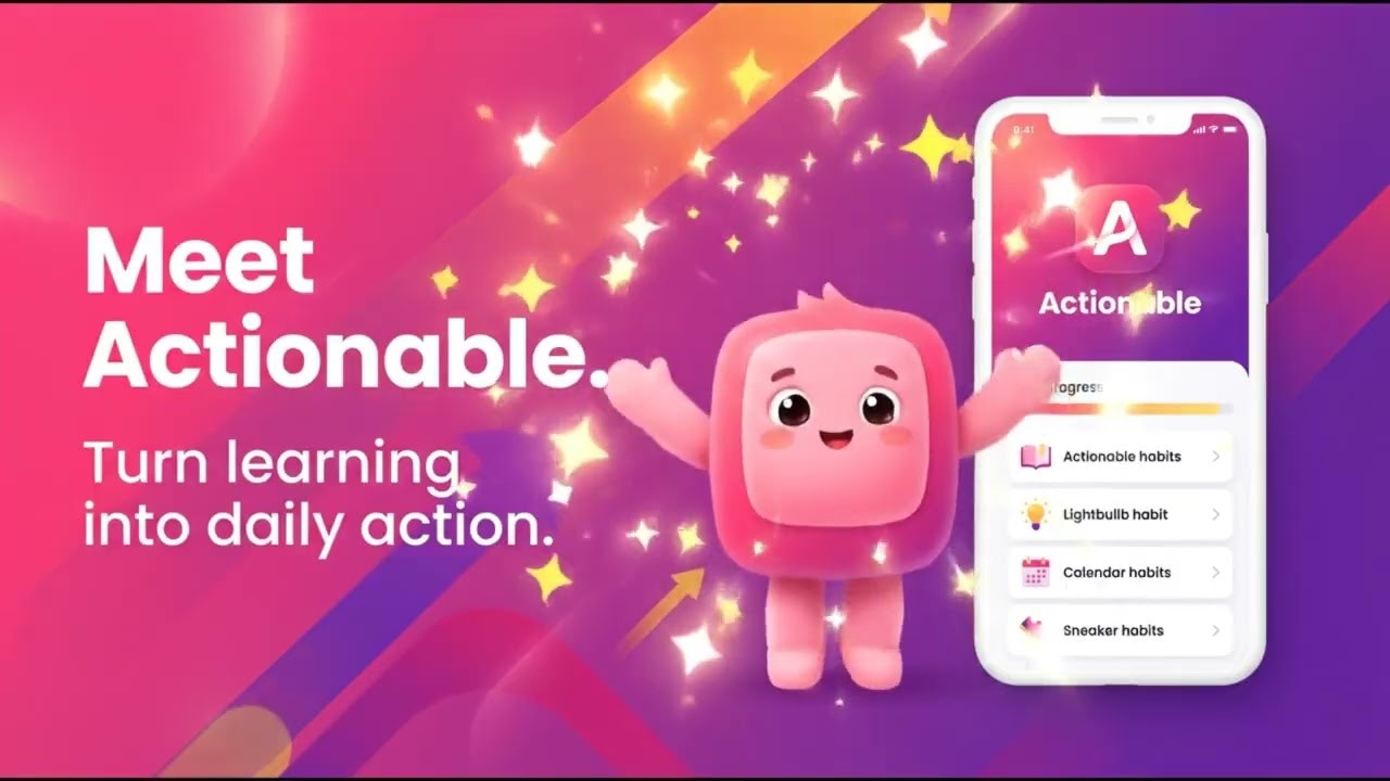 Actionable — Turn Learning Into Action gallery image