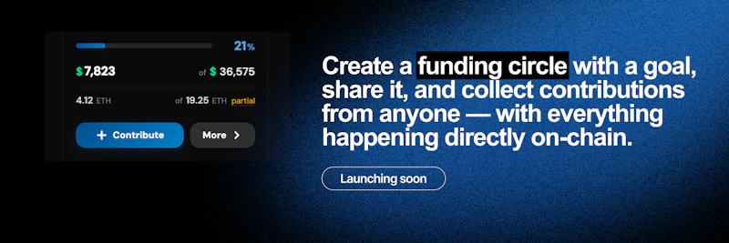 Lendra - Crowdfund Anything, On-Chain screenshot 1
